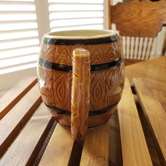 Vintage Barrell Mug Made in Japan N033 - Picture 4 of 7